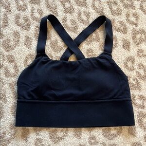 Black Cross-Back Bralette